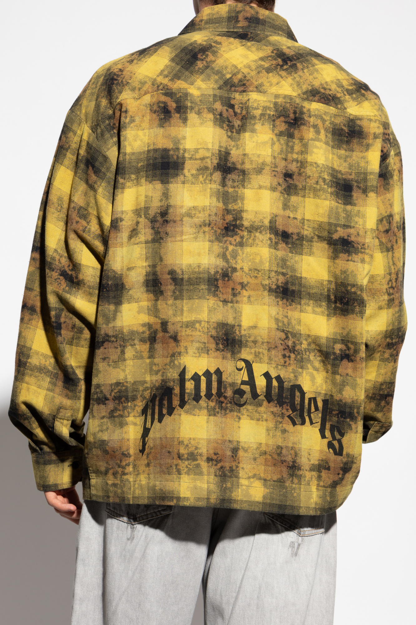 Palm Angels Plaid patterned shirt | Men's | Vitkac